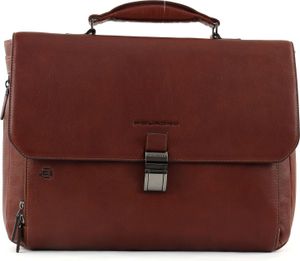 Piquadro Laptoptasche Black Square 16,4" braun