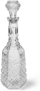 1L Karaffe Flasche Whiskykaraffe Cognacflasche Glaskaraffe Whisky Dekanter