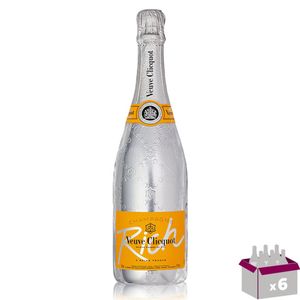 Champagne Veuve clicquot - Rich - 6x75cl