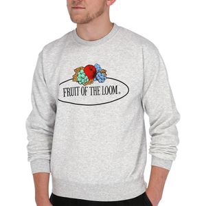 Fruit of the Loom Fruit of the Loom Sweatshirt mit großem Vintage-Logo