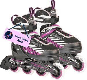 HUDORA Kinderinliner Mia, Gr. 29-40, schwarz/lila : anthrazit : 29-32