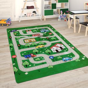 Kinderteppich Teppich Kinderzimmer Spielmatte Straßenteppich Spielteppich Grösse 155x230 cm