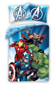 Marvel Avengers Bettwäsche Set Kopfkissen Bettdecke für 135 140x200 cm