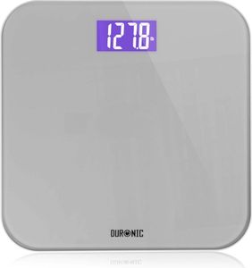 Duronic BS603 Digitale Personenwaage mit Hochpräzise Sensoren - Bis zu 180 kg - LCD-Anzeige mit Hintergrundbeleuchtung - Aus Glas - Körperwaage Step-On Technologie Duronic BS603 Digitale Personenwaage mit Hochpräzise Sensoren - Bis zu 180 kg - LCD-Anzeige mit Hintergrundbeleuchtung - Aus Glas - Körperwaage Step-On Technologie