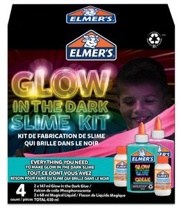 ELMER'S Slime Set "Glow in the Dark" 4-teilig