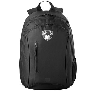 Wilson NBA Team Brooklyn Nets Backpack WZ6015002, Rucksack, Unisex, Schwarz, Größe: One size