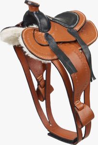 LeMieux Spielzeugsattel Toy Pony Western Saddle Tan LeMieux Spielzeugsattel Toy Pony Western Saddle Tan