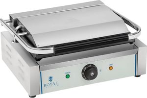 Kontaktní gril Royal Catering - horní žebrovaný - 2 200 W