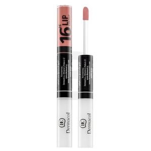 Dermacol 16H Lip Colour zweiphasige, langanhaltende Farbe und Gloss für die Lippen No. 14 7,1 ml