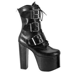 Demonia TORMENT-703 Ankle Boots Stiefeletten schwarz, Größe:EU-36 / US-6 / UK-3