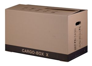 10x Umzugskarton 637x340x360mm Umzugskiste Bücherkarton Faltkarton 1-2-wellig extra stabil