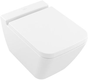 Villeroy & Boch Wand-WC FINION tief, 375 x 560 mm, spülrandlos, DirectFlush weiß