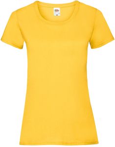 Fruit of the Loom Valueweight T Lady-Fit Farbe: sonnenblumengelb Größe: M
