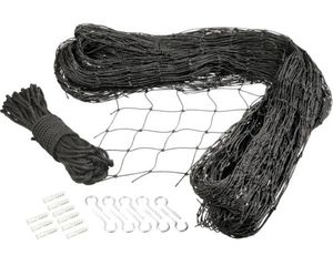 Karlie Katzenschutznetz schwarz, Größe:4 x 3 m