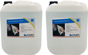 Demineralisiertes Wasser  2 x 10 Liter Kanister