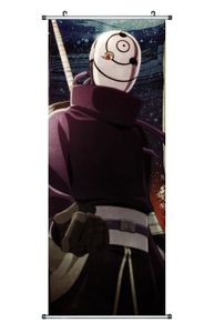 Großes Naruto Rollbild / Kakemono aus Stoff | Poster 100x40cm | Motiv: Obito Uchiha / Tobi