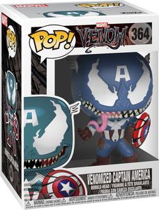 Marvel Venom - Venomized Captain America 364 - Funko Pop! - Vinyl Figur