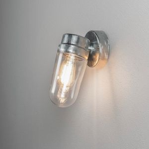 Vega wall lamp galvanized E27