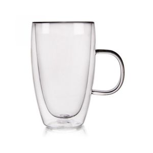 ORION Teeglas Kaffeeglas Doppelwandig Gläser Thermoglas für Kaffee Tee 430 ml