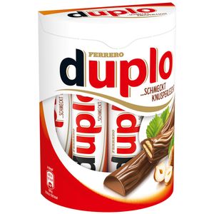 Duplo 10 Schokoriegel aus Vollmilchschokolade mit Waffel 182g