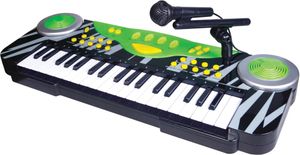 Elektronisches Keyboard mit Mikrofon