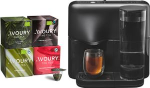 Avoury One Teemaschine – Premium Teemaschine für perfekten Teegenuss (Silver White, ohne BundleAvoury One Teemaschine – Premium Teemaschine für perfekten Teegenuss (Pure Black, im Bundle)