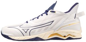 Mizuno WAVE MIRAGE 5(U) White/BRibbon/MP Gold White/BRibbon/MP Gold 9.5