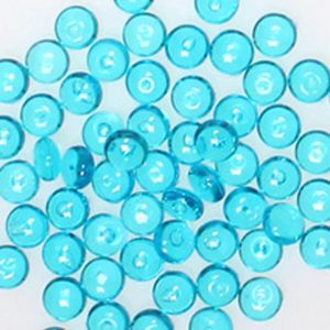 1200 Raindrops Tautropfen Pearls Tischdeko Streu Kommunion Taufe Hochzeit, Farbe:blau