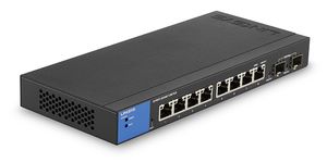 Linksys 8-Port Managed Gigabit-Ethernet-Switch mit 2 SFP-Uplinks