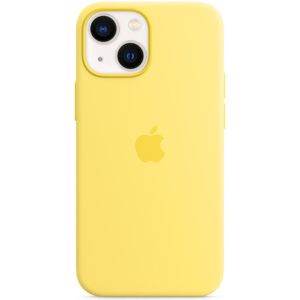 Apple Silikon Case iPhone 13 mini     ye  mit Magsafe, zitronenschale