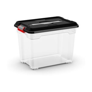 KIS Kunststoffbox Moover Box S Schwarz / Transparent
