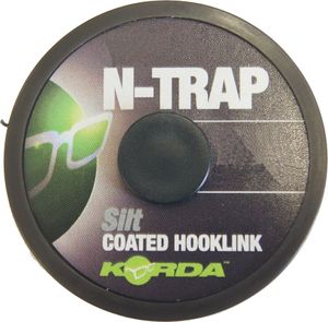 Korda N-Trap Soft 20m Vorfachschnur, Tragkraft:30lbs/13.6kg, Farbe:Silt (Schlamm Braun)