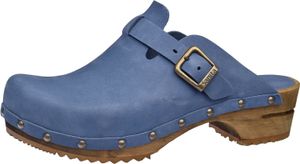 Sanita Wood-Kristel Open Clog Dove Blue Gr.39