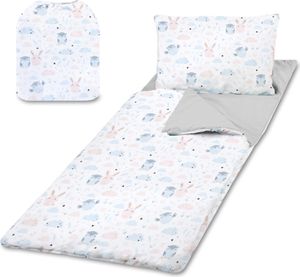 Schlafsack Kinder mit Kissen und Reißverschluss für Baby 3-7 Jahre - 140 x 75 cm Kinderschlafsack Indoor für Kindertagesstätte Kindergarten Deckenschlafsack Schlafsack Kinder mit Kissen und Reißverschluss für Baby 3-7 Jahre - 140 x 75 cm Kinderschlafsack Indoor für Kindertagesstätte Kindergarten Deckenschlafsack
