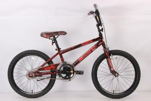 BMX Bike BMX Fahrrad Ignite 20 Zoll Schwarz Rot