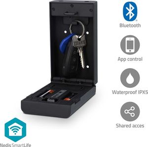 Nedis SmartLife Schlüsselkasten | Safe | Außenbereich | IPX5