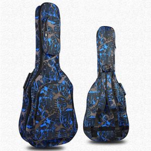 Topchances Gitarrentasche Akustikgitarre Gig Bag Guitar Case 39 40 41 Zoll wasserdicht gepolsterte Gitarre Rucksack (verbesserte Version)