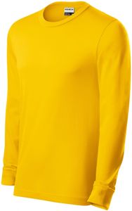 Langlebiges T-Shirt für Herren - Farbe: gelb - Größe: 2XL