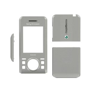 SonyEricsson S500i Kompl. Cover - Silber