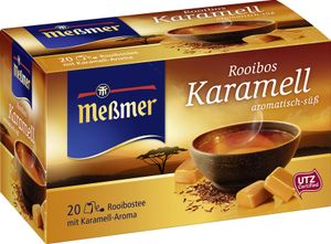 Meßmer Rooibos Karamell Tee aromatisch und süßlicher Genuss 40g