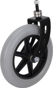10 Zoll Walker Front Caster Universal PolyurethanRadnabe Solide PVC Caster Ersatz für Einkaufswagen