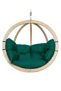Amazonas Globo Chair green weatherproof - závesné kreslo s loptou