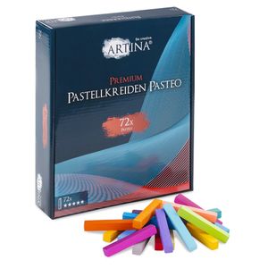 Artina Premium Pastellkreide Softpastellkreide Pasteo, Setgröße:72
