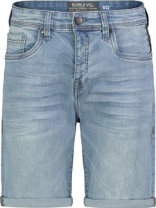 Sublevel Bermuda Jeansshorts in Used-Look Größe: 29W