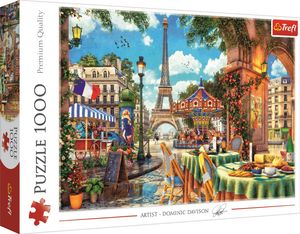 Trefl 10622 Pariser Morgen 1000 Teile, Premium Quality, für Erwachsene und Kinder ab 12 Jahren Puzzle, Mehrfarbig