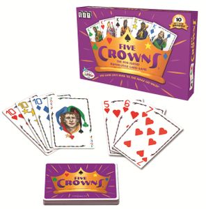 FIVE CROWNS Kartenspiel Spielkarten Party Karten