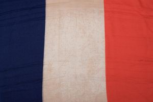 styleBREAKER Loop Schlauchschal im Frankreich Flaggen Vintage Design, Schal, Tuch, Fanschal, Unisex 01016116, Farbe:Blau-Weiß-Rot