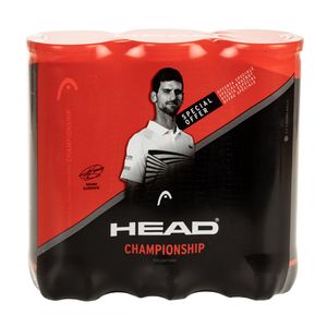 Head Championship Novak Djokovic Tennisbälle (3x 3-can)