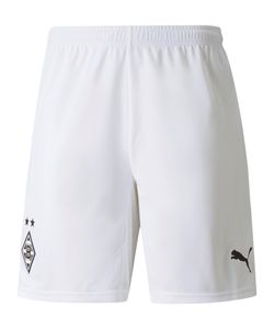 Puma Borussia Mönchengladbach Replica Heimtrikot Shorts weiß Herren BMG Hose, Farbe:Weiß, Textil:XL