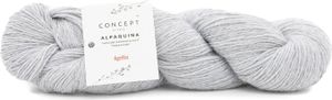 Concept 100g Alpaquina - Farbe: 307 - hellgrau - der Melange-Effekt ist perfekt für Elegante und farbenfrohe Projekte…